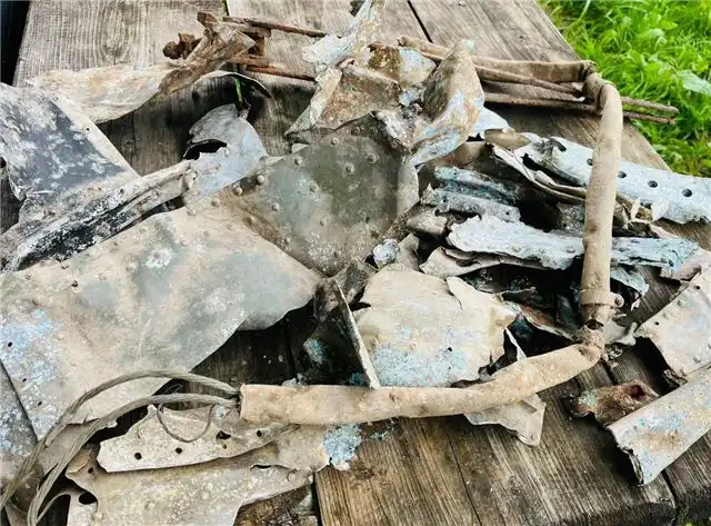 В Смоленской области обнаружено свыше тысячи фрагментов самолета времен Второй мировой войны